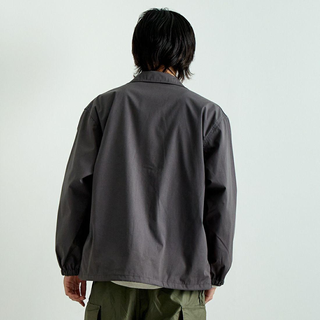 THE NORTH FACE PURPLE LABEL [ザ ノースフェイス パープルレーベル] 65/35 フィールドジャケット [NP2353N] AH ASPHALT &&モデル身長：182cm 着用サイズ：M&&