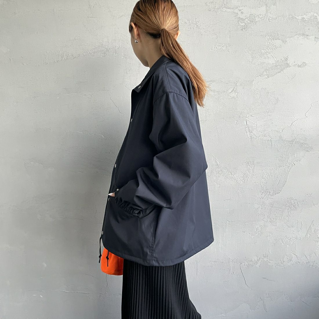 THE NORTH FACE PURPLE LABEL [ザ ノースフェイス パープルレーベル] 65/35 フィールドジャケット [NP2353N] DN DK NAVY&&モデル身長：156cm　着用サイズ：F&&