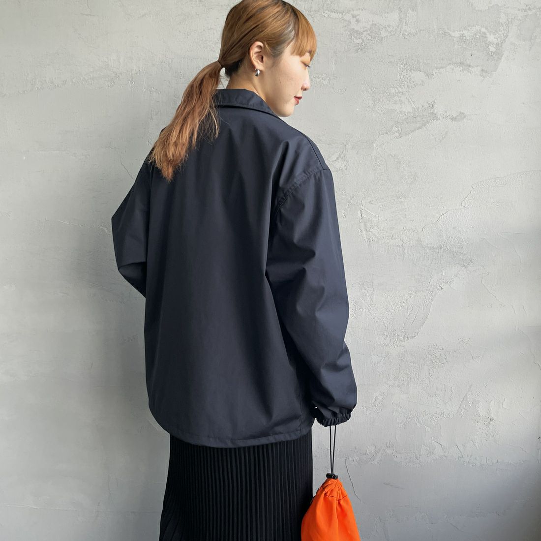 THE NORTH FACE PURPLE LABEL [ザ ノースフェイス パープルレーベル] 65/35 フィールドジャケット [NP2353N] DN DK NAVY&&モデル身長：156cm　着用サイズ：F&&