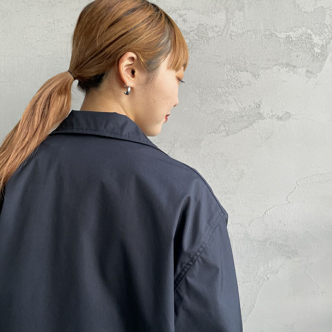 THE NORTH FACE PURPLE LABEL [ザ ノースフェイス パープルレーベル] 65/35 フィールドジャケット [NP2353N] DN DK NAVY&&モデル身長：156cm　着用サイズ：F&&