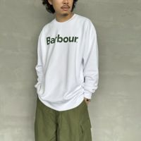 Barbour [バブアー] クルーネックロゴスウェット [231MOLG001