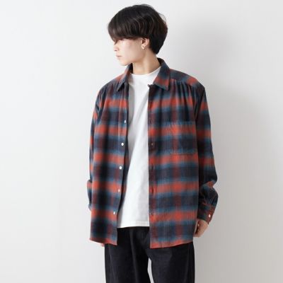 PENDLETON [ペンドルトン] オープンカラーチェックシャツ [3475-3017