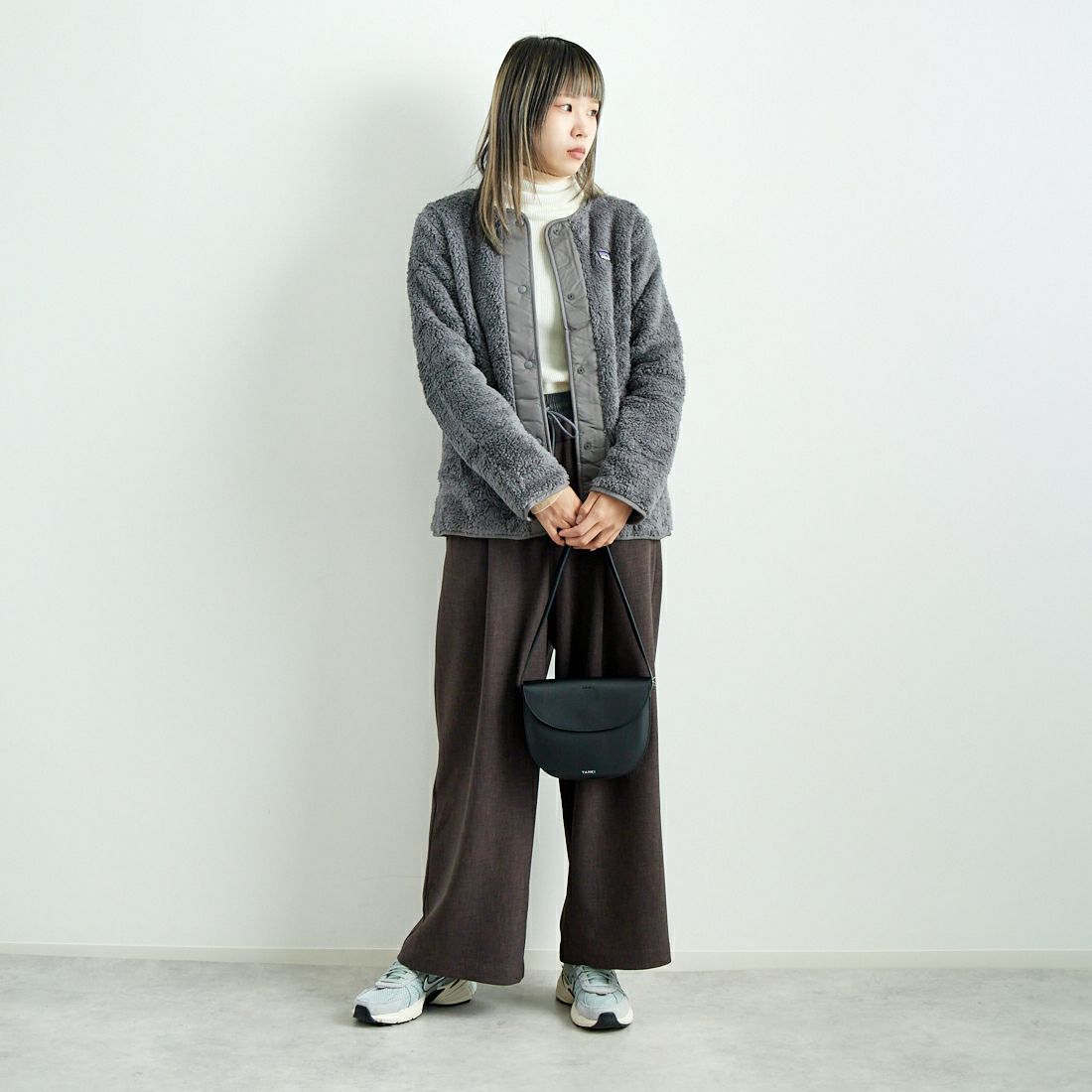 patagonia [パタゴニア] キッズ ロス ガトス カーディガン [65440] FGE &&モデル身長：167cm 着用サイズ：KID-XXL&&