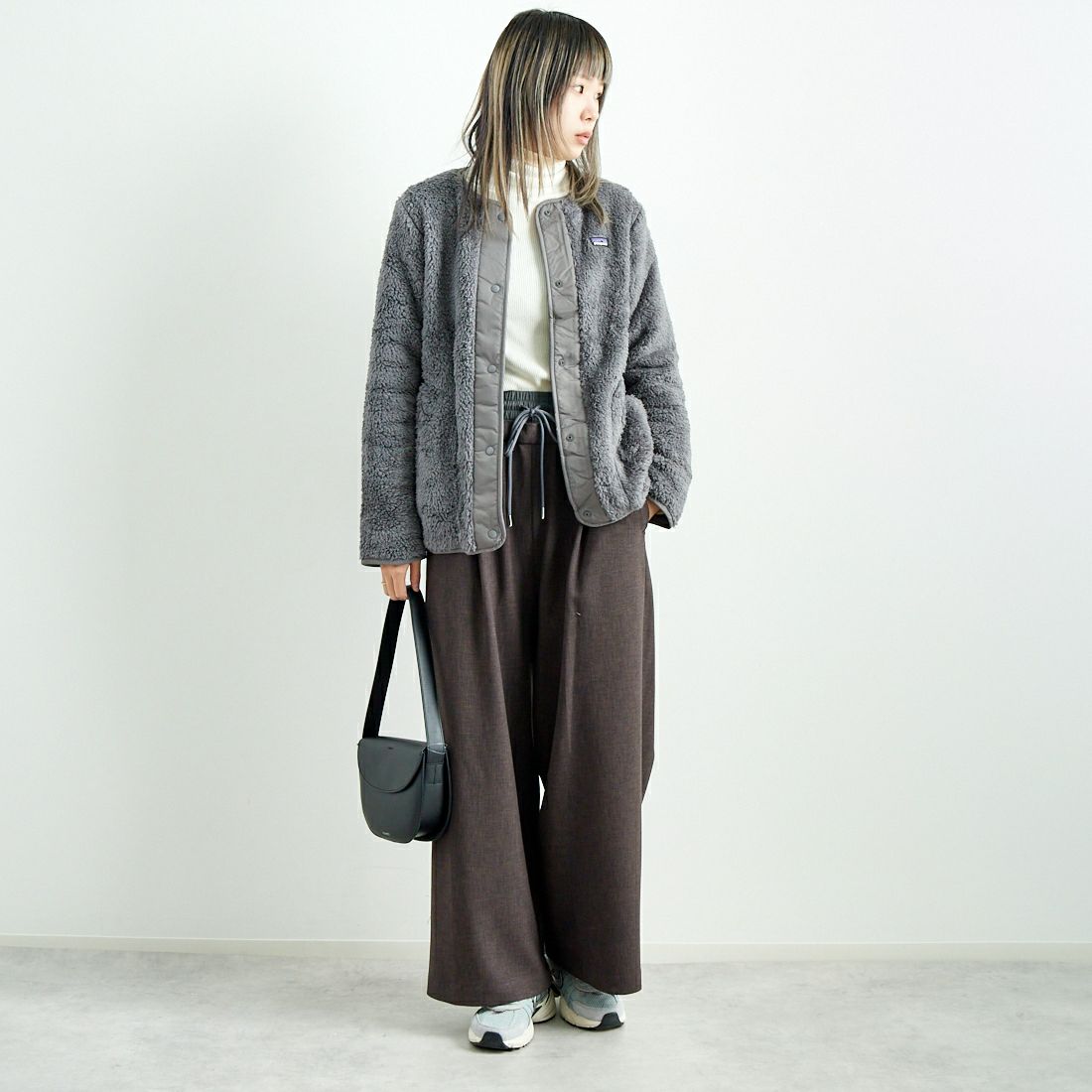 patagonia [パタゴニア] キッズ ロス ガトス カーディガン [65440] FGE &&モデル身長：167cm 着用サイズ：KID-XXL&&