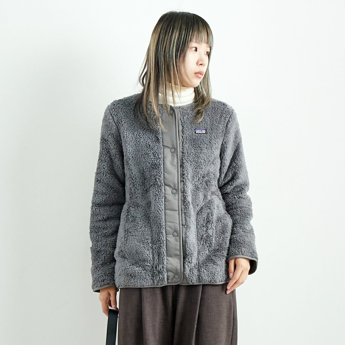 patagonia [パタゴニア] キッズ ロス ガトス カーディガン [65440] FGE &&モデル身長：167cm 着用サイズ：KID-XXL&&