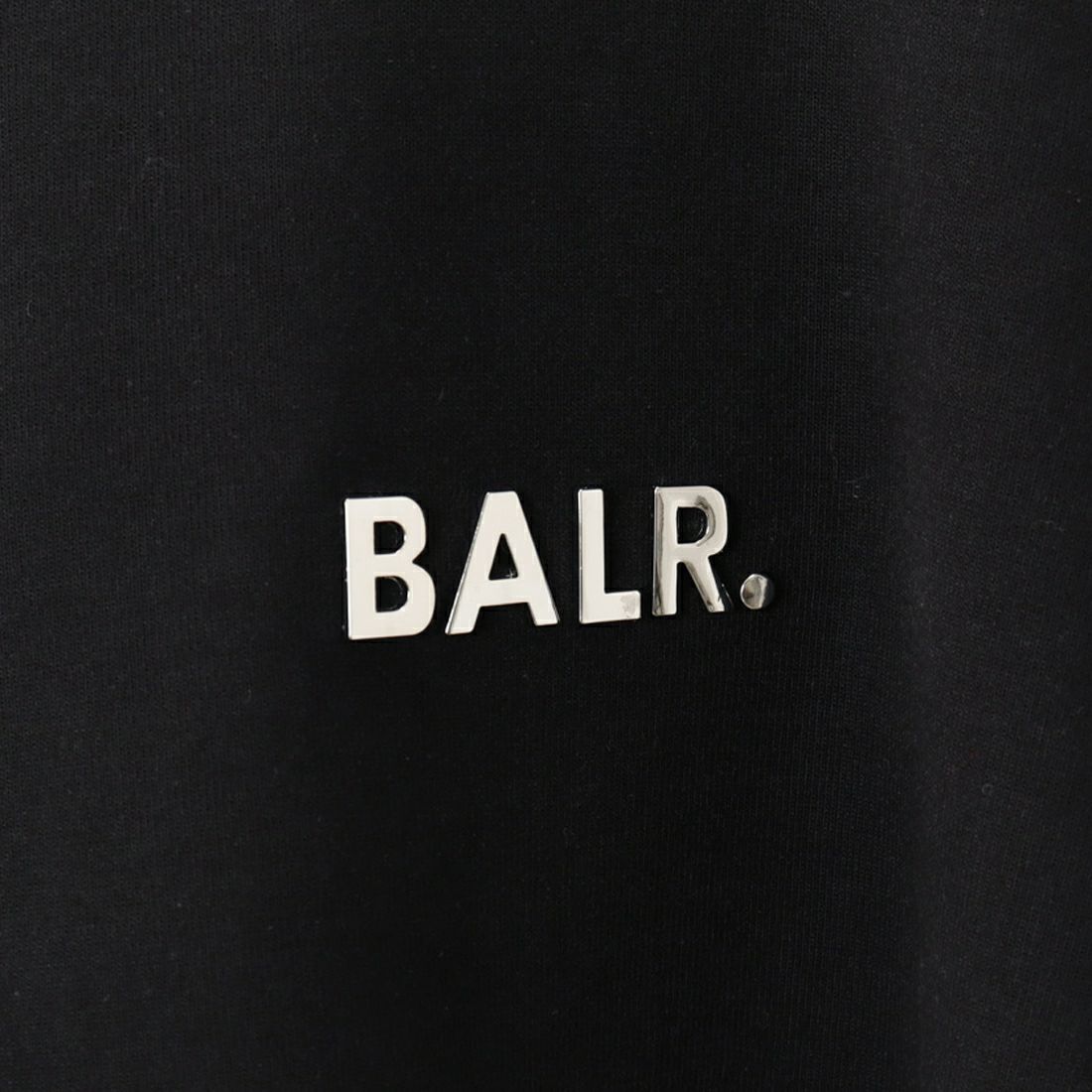 BALR. [ボーラー] ストレートクラシックビッグロゴフーディー [B12611111] BLACK