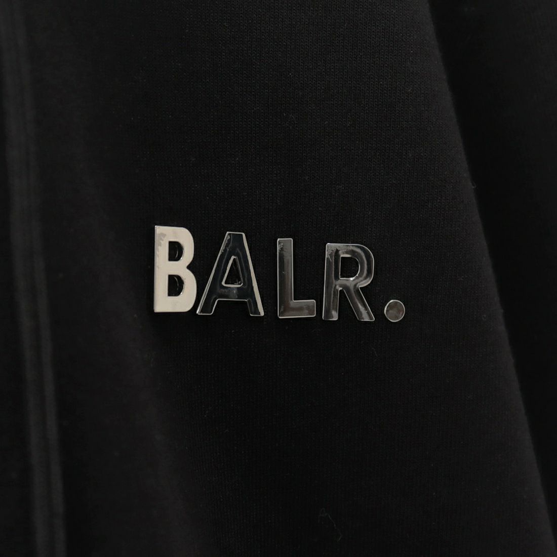 BALR. [ボーラー] ストレートジップビッグロゴフーディー [B12671023] BLACK