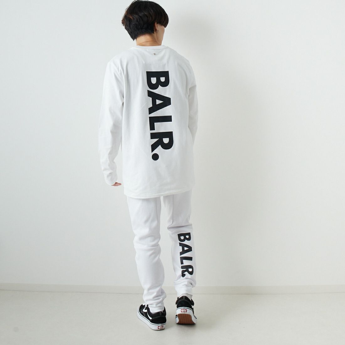 BALR. [ボーラー] 日本限定 ストレートロゴ ロングスリーブTシャツ