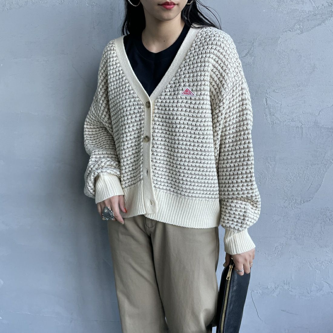 KELTY [ケルティ] 別注 ジャガードニットカーディガン [KE-KNIT-IN01-JF]