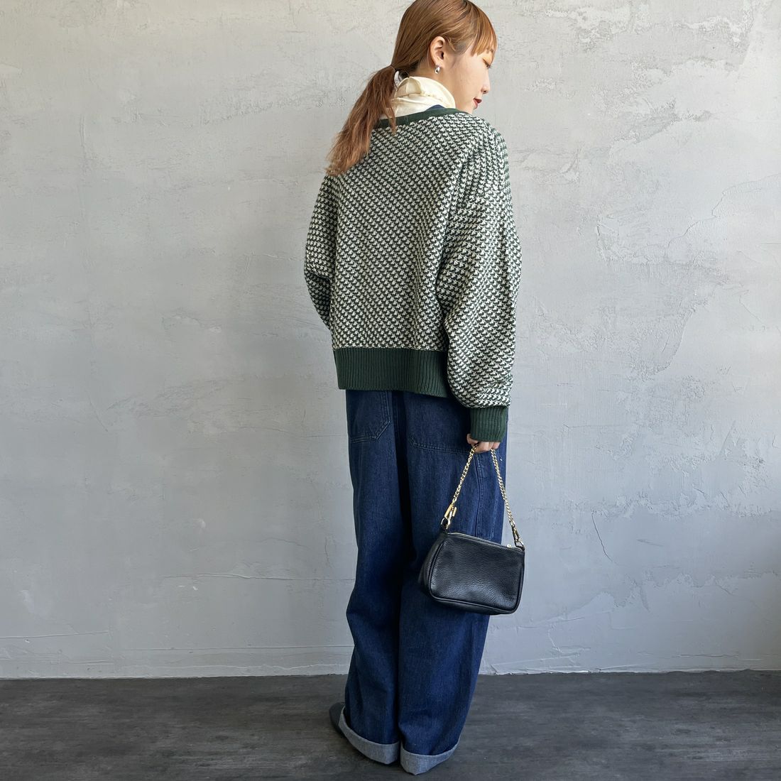 KELTY [ケルティ] 別注 ジャガードニットカーディガン [KE-KNIT-IN01