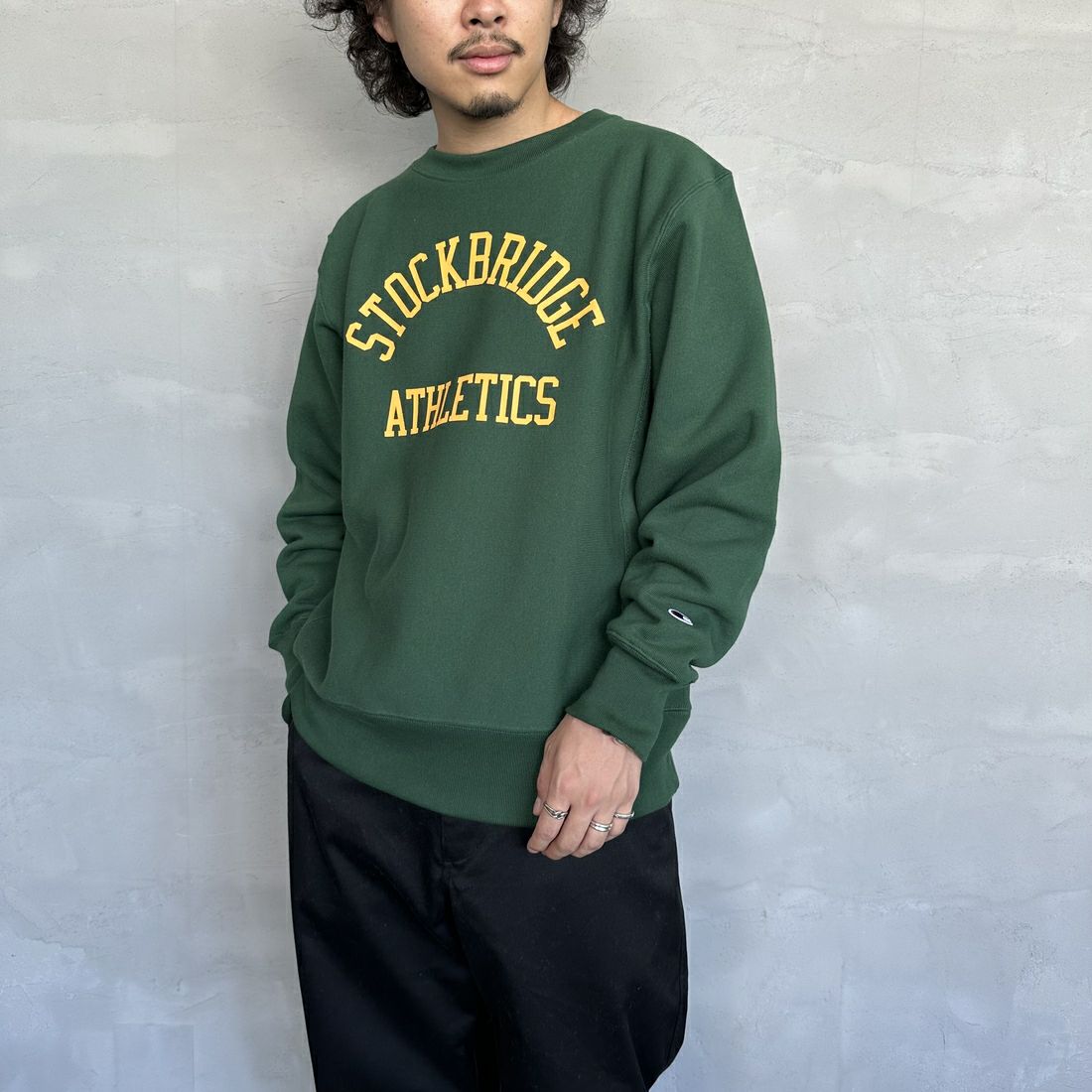 Champion [チャンピオン] リバースウィーブ(R) クルーネックスウェットシャツ [C3-Y012]