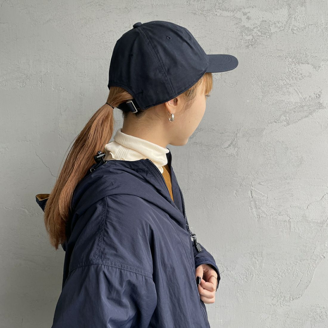 Gymphlex [ジムフレックス] チノクロス 6パネルキャップ [GY-H0253] NAVY