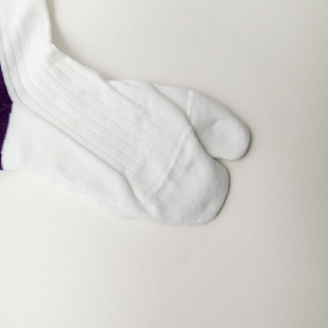 The Role design [ザ ロールデザイン] サイドラインソックス [RLD-666-239012] WHITE