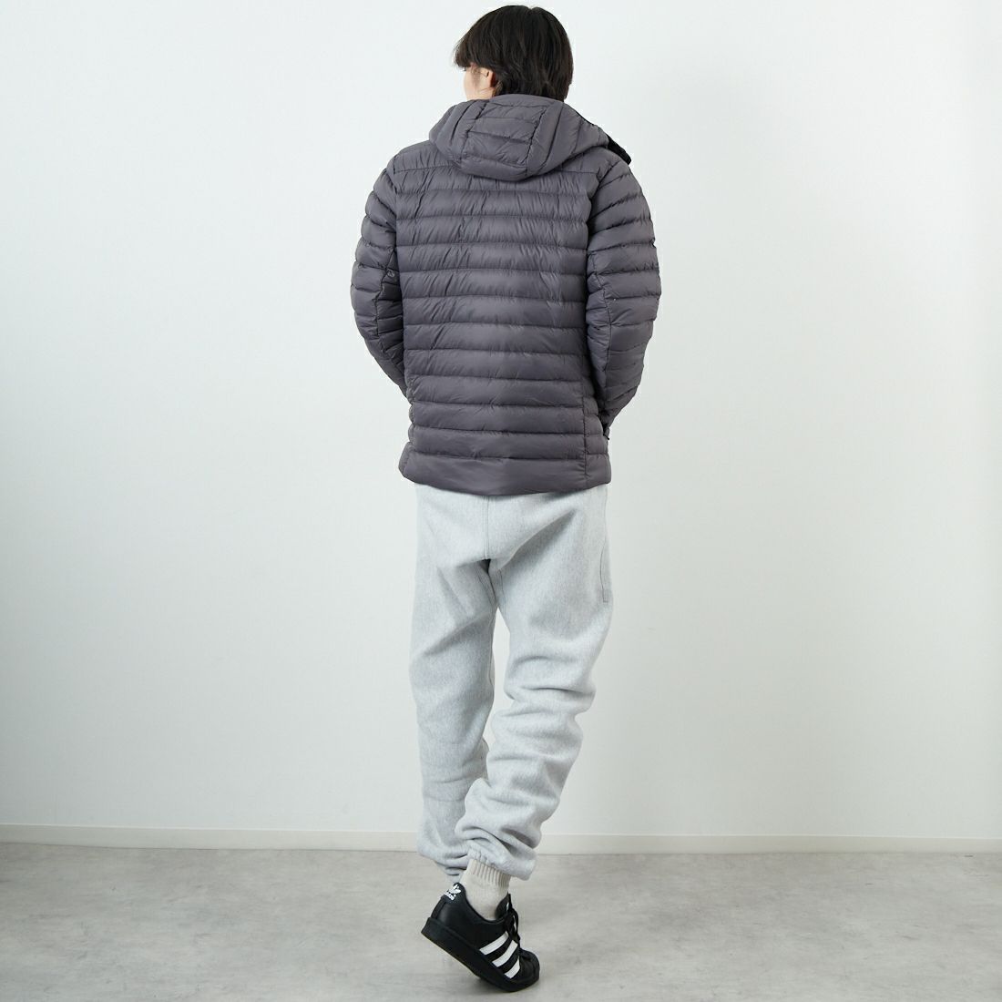 patagonia [パタゴニア] メンズ ダウン セーター フーディ [84702] FEG &&モデル身長：179cm 着用サイズ：M&&