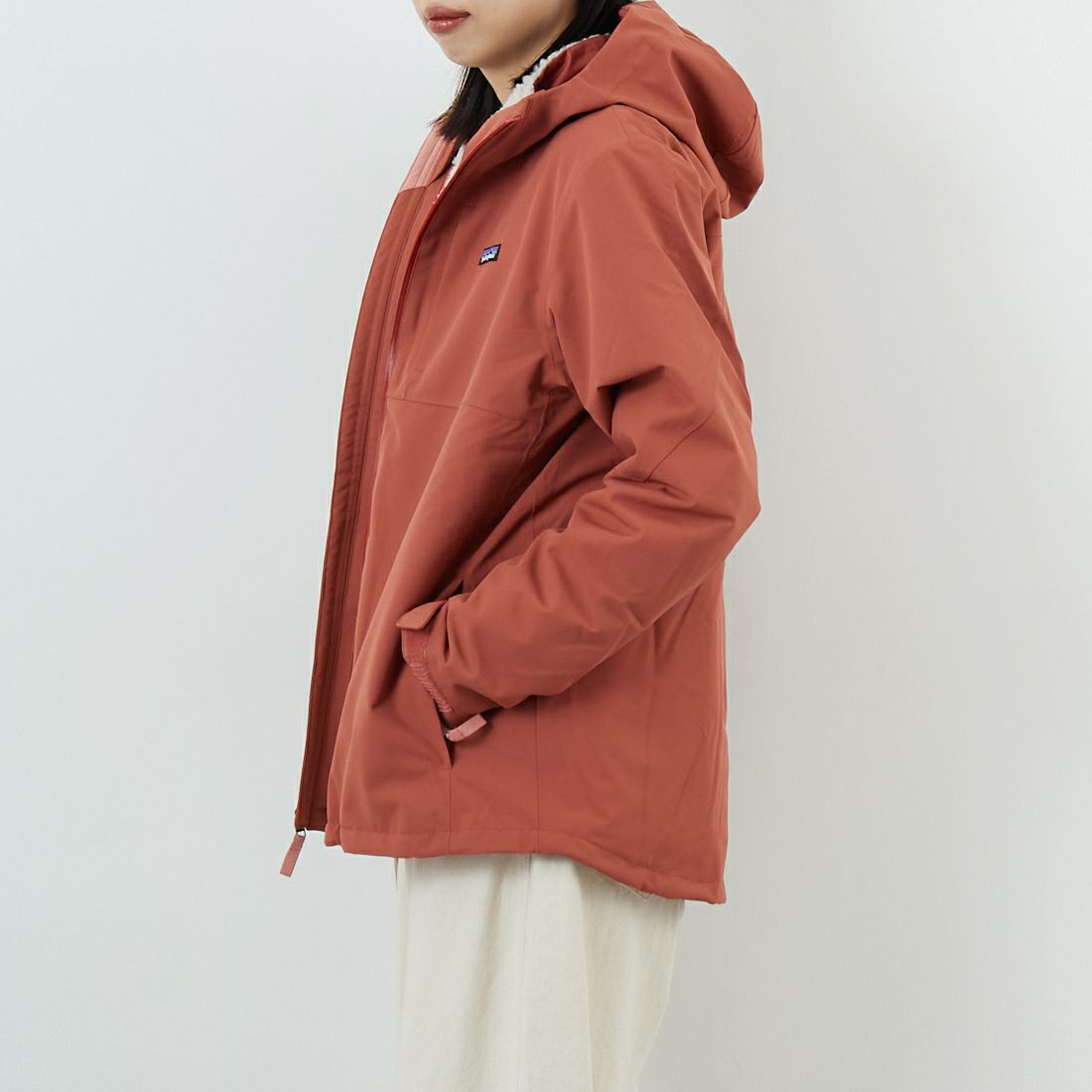 patagonia [パタゴニア] ボーイズ フォーインワン エブリデー ジャケット [68035] PTRE &&モデル身長：162cm 着用サイズ：KID-XXL&&