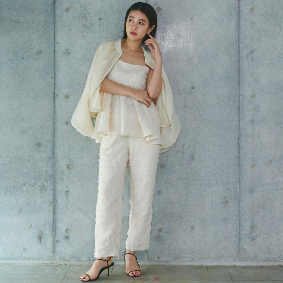 USINE [ユジーヌ] テーパードパンツ [2330401] NATURAL