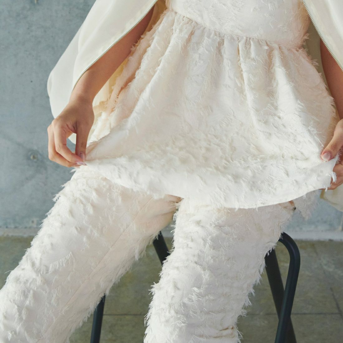 USINE [ユジーヌ] テーパードパンツ [2330401] NATURAL