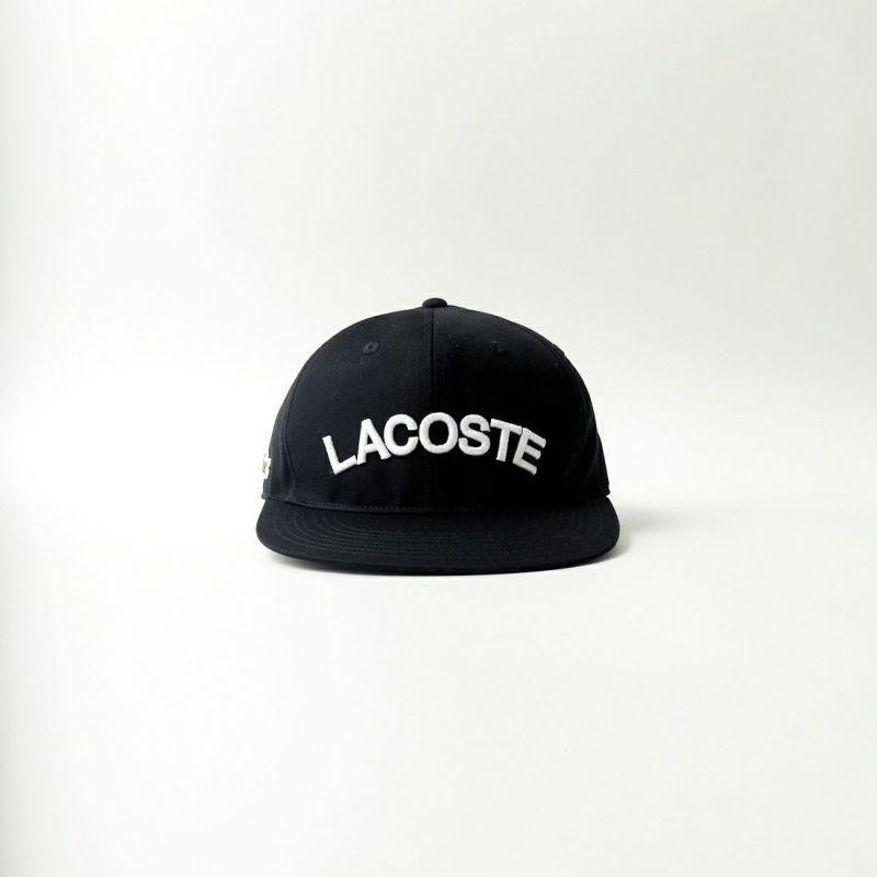 LACOSTE [ラコステ] フラットバイザーロゴキャップ [RK1273