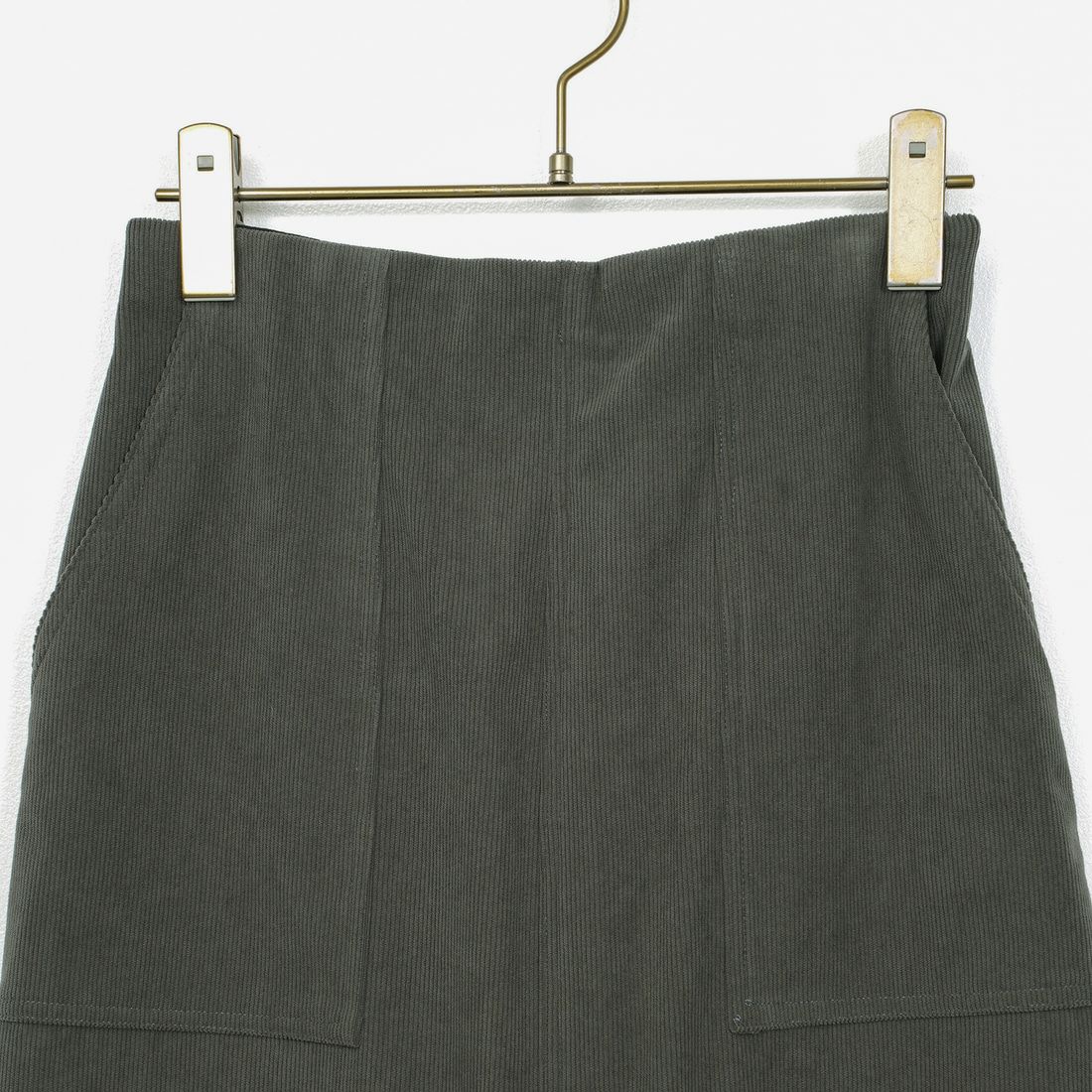 Jeans Factory Clothes [ジーンズファクトリークローズ] コーデュロイベイカースカート [IWJF-02] 54 ｸﾞﾚｰ