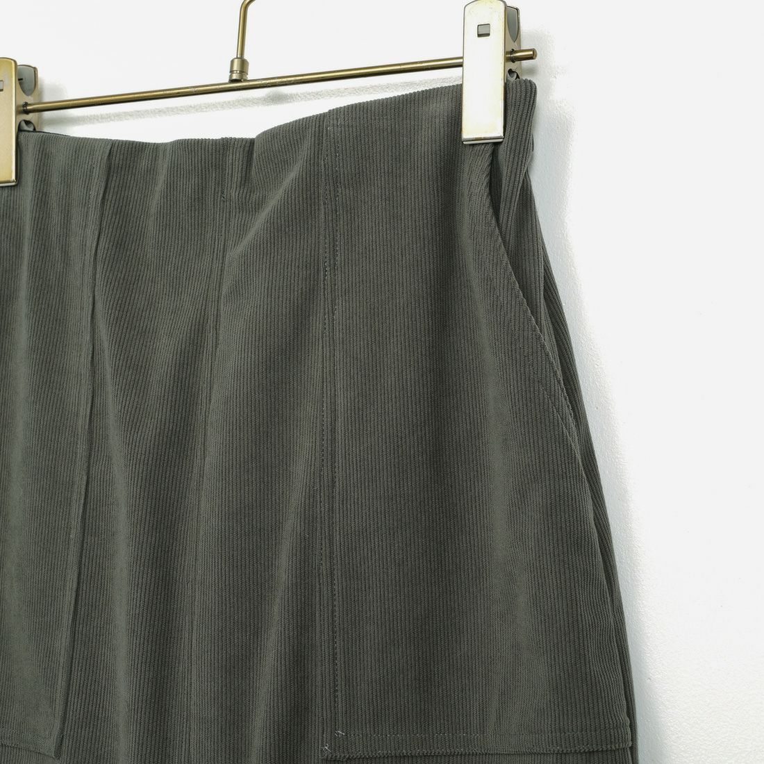 Jeans Factory Clothes [ジーンズファクトリークローズ] コーデュロイベイカースカート [IWJF-02] 54 ｸﾞﾚｰ