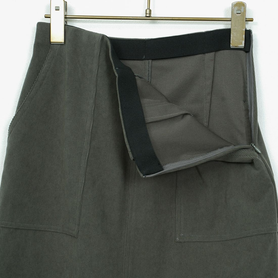 Jeans Factory Clothes [ジーンズファクトリークローズ] コーデュロイベイカースカート [IWJF-02] 54 ｸﾞﾚｰ