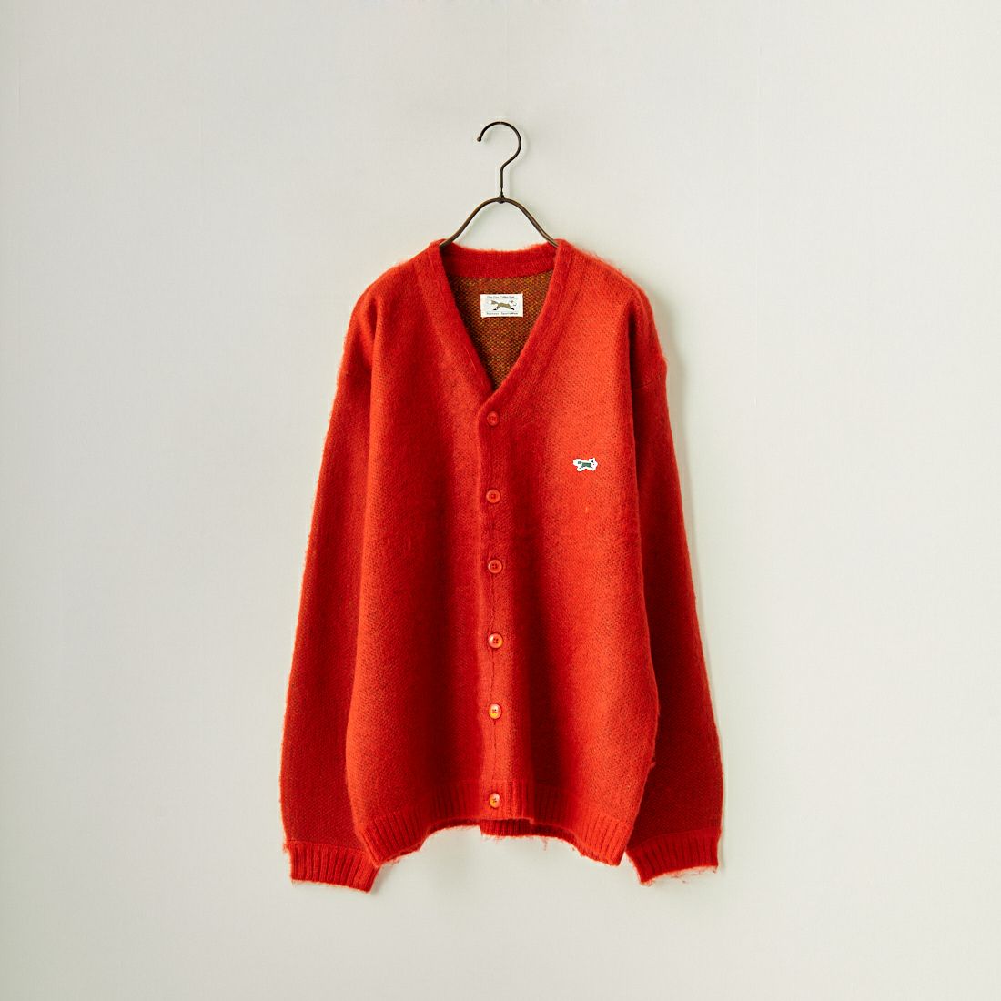 THE FOX [ザフォックス] 別注 シャギージャガード カーディガン  