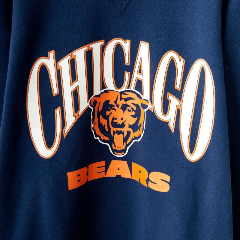 Vintage Chicago Bears Crewneck Sweatshirt Russell Athletic 