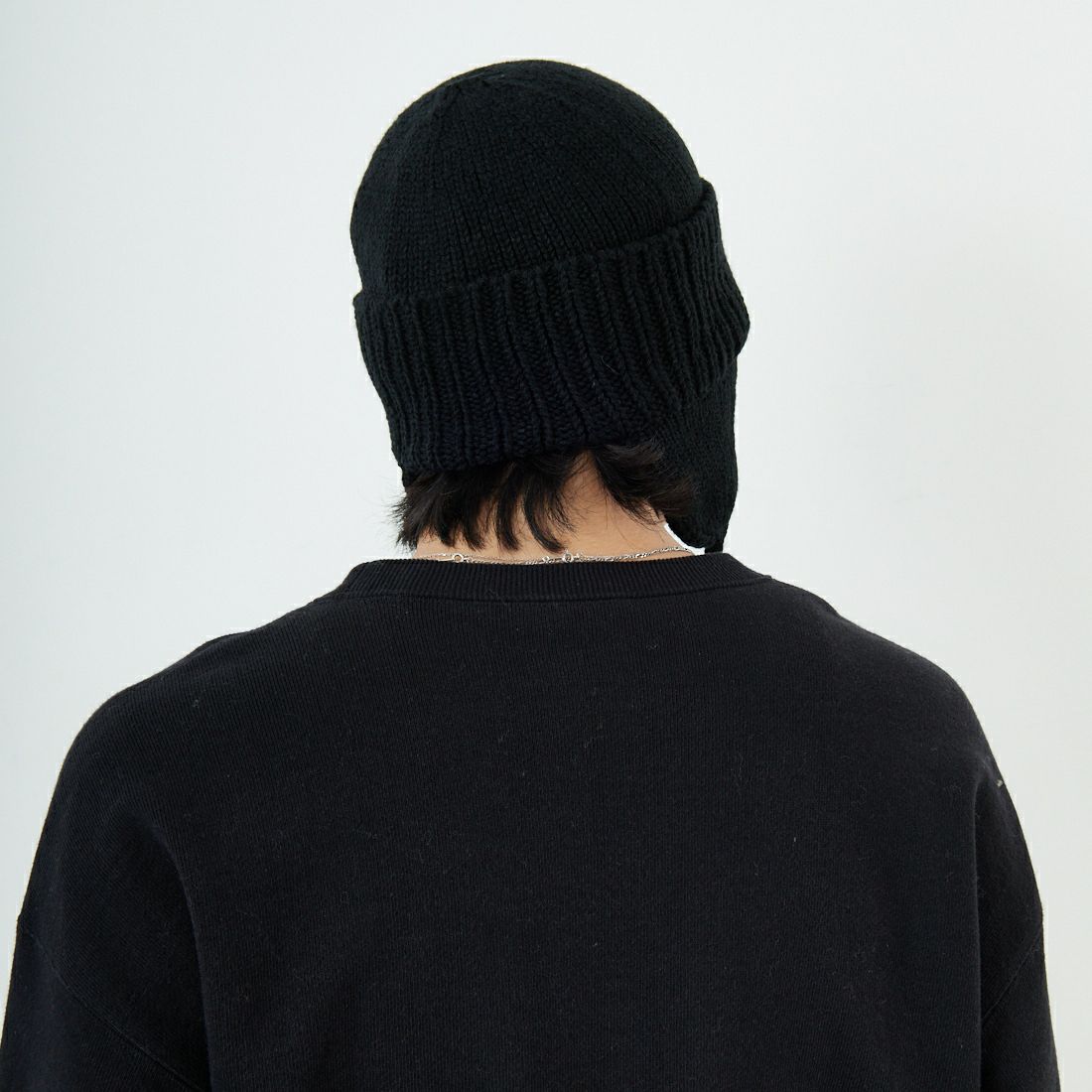 RACAL [ラカル] 耳当て付きニットキャップ [RL-21-1179] BLACK