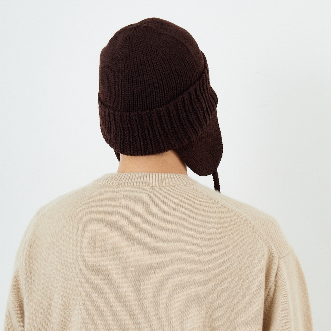 RACAL [ラカル] 耳当て付きニットキャップ [RL-21-1179] BROWN