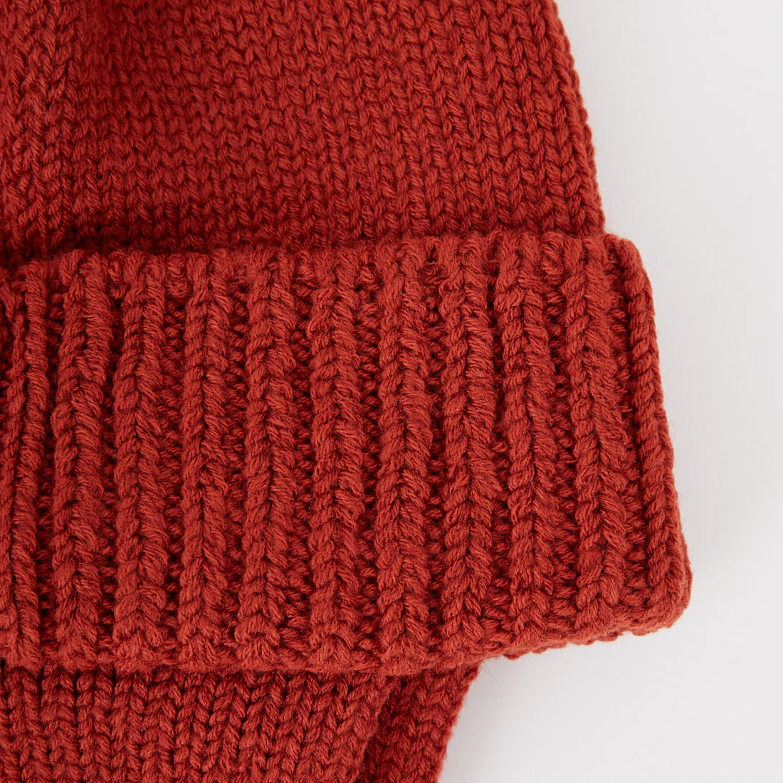 RACAL [ラカル] 耳当て付きニットキャップ [RL-21-1179] ORANGE