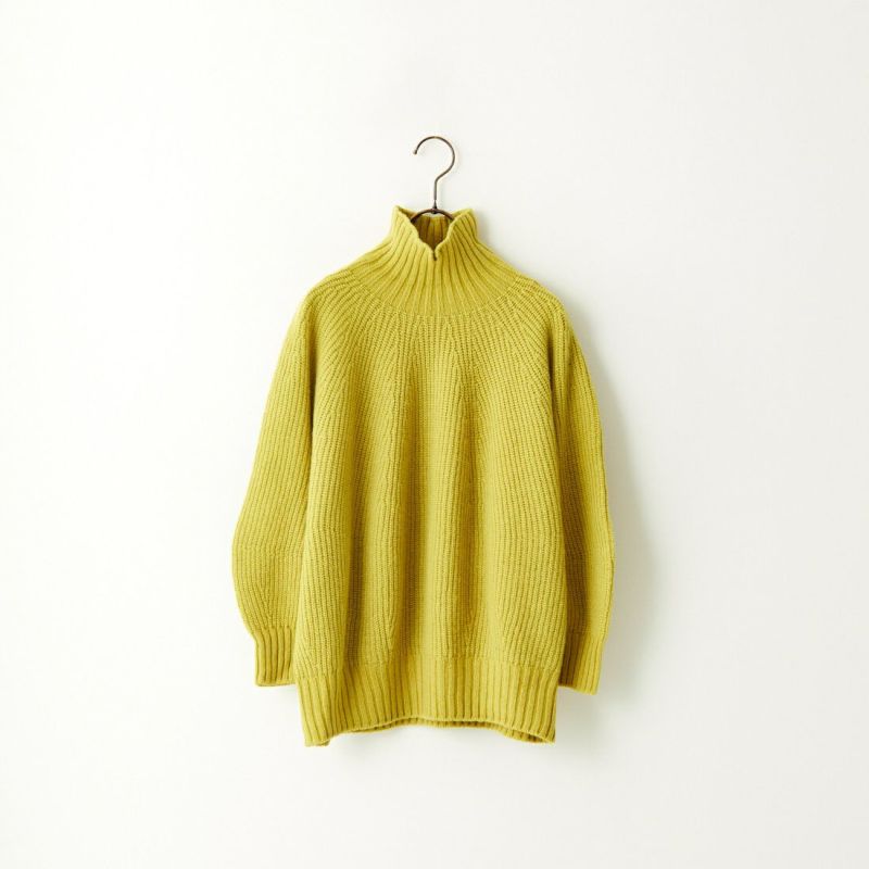 UNFIL [アンフィル] SUPERFINE LAMBS WOOL リブニット