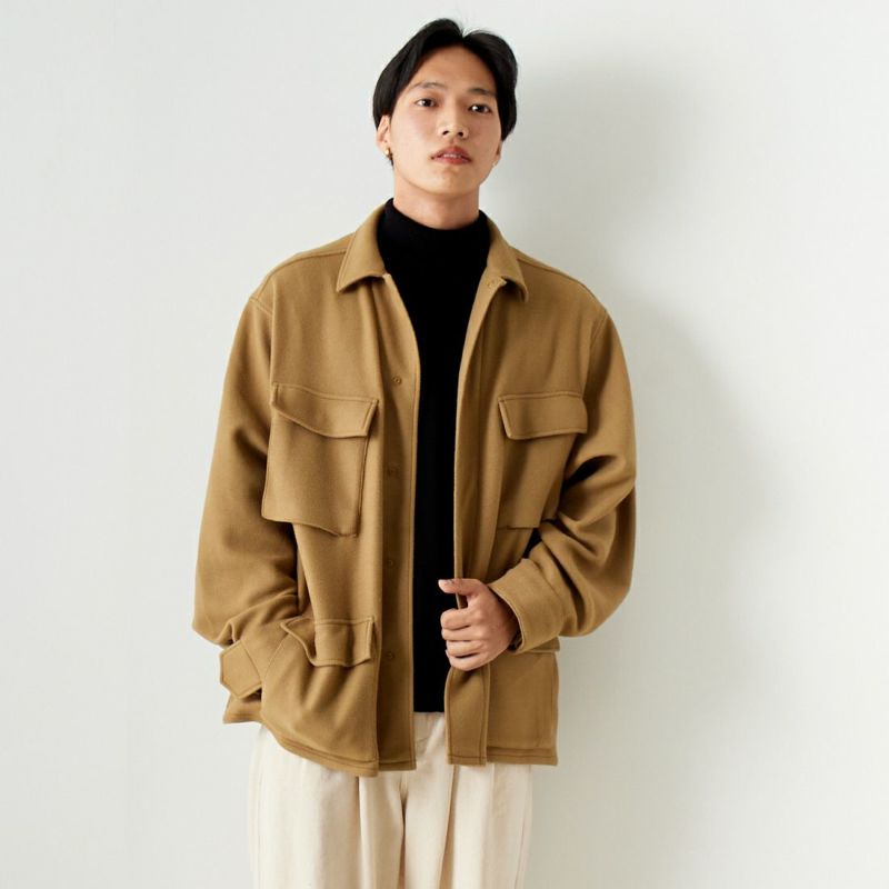 BURLAP OUTFITTER [バーラップ アウトフィッター] フリースBDUジャケット [FLEECE-BDU-JACKET]｜ジーンズファクトリー公式通販サイト  - JEANS FACTORY Online Shop