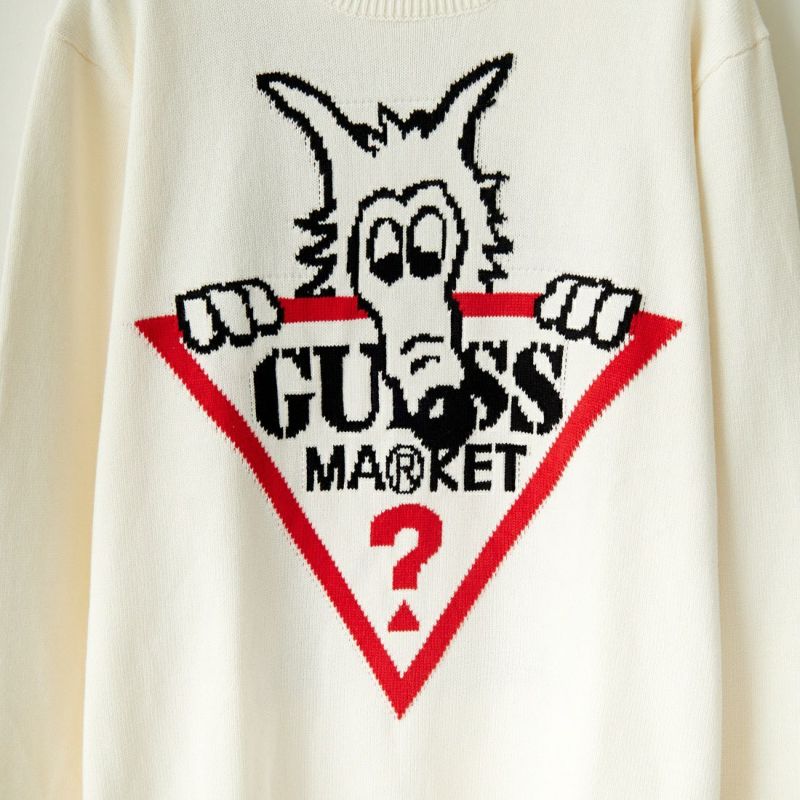 GUESS [ゲス] GO MARKET クルーネックセーター [M3BR51Z3A60] G053