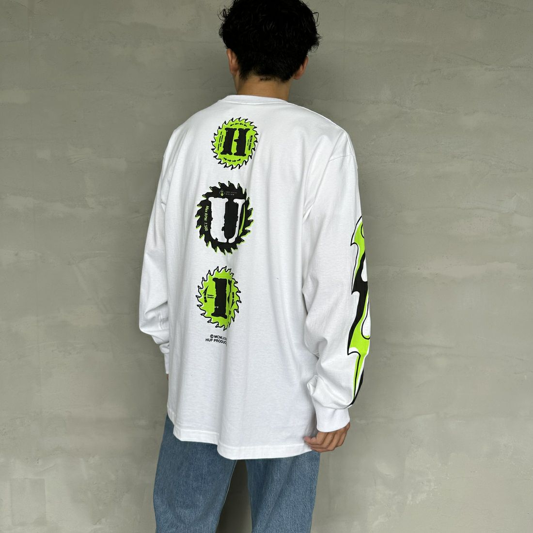 HUF [ハフ] BUZZKILL ロングスリーブTシャツ [TS02081]｜ジーンズ