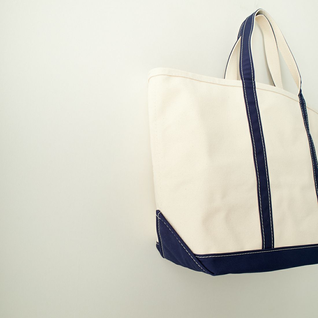 L.L.BEAN [エルエルビーン] ボートアンドトートバッグ ラージ [112637] BLUE TRIM