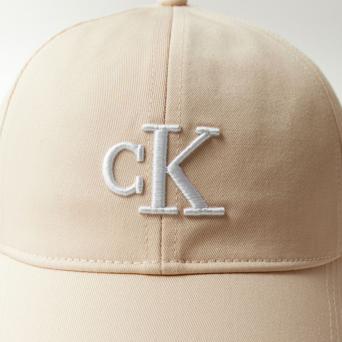 CK カルバンクライン デニムキャップ 刺繍ロゴ