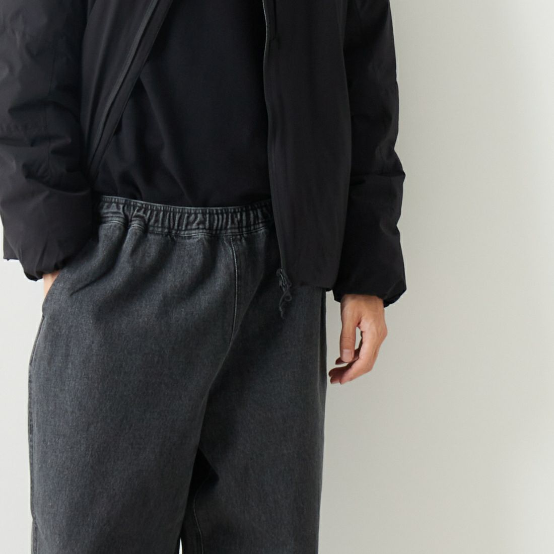 VALTA [ヴァルタ] 別注 リラックスワイドパンツ [VA23AW3037-JF] 710 BLACK