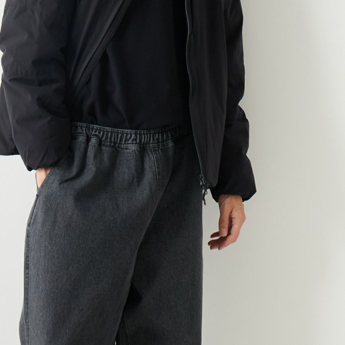 VALTA [ヴァルタ] 別注 リラックスワイドパンツ [VA23AW3037-JF] 710 BLACK