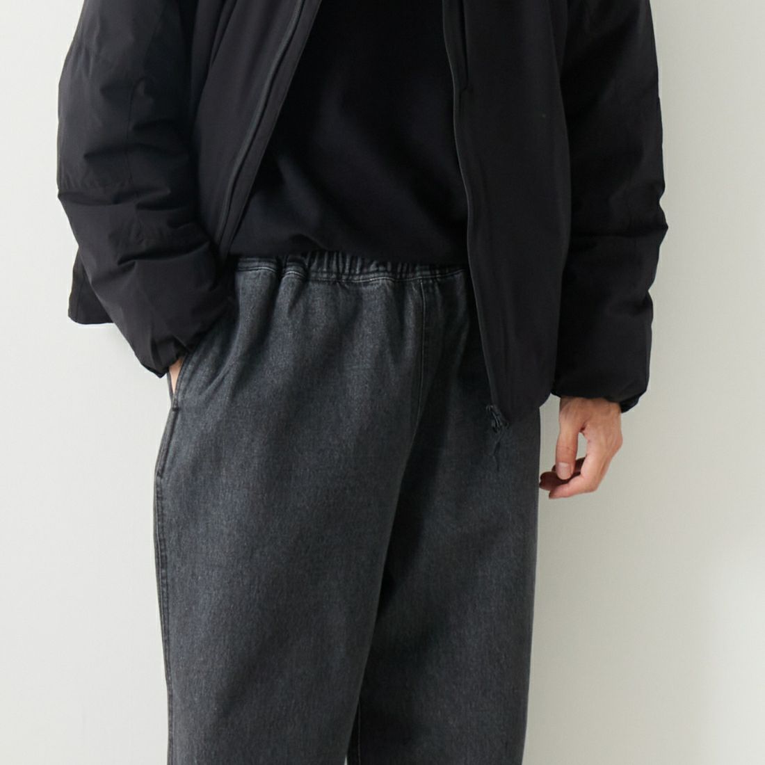 VALTA [ヴァルタ] 別注 リラックスワイドパンツ [VA23AW3037-JF] 710 BLACK