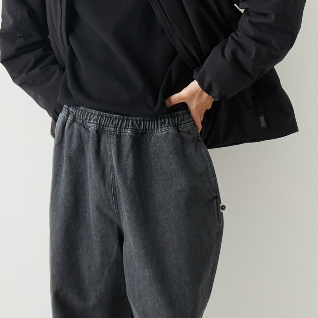 VALTA [ヴァルタ] 別注 リラックスワイドパンツ [VA23AW3037-JF] 710 BLACK