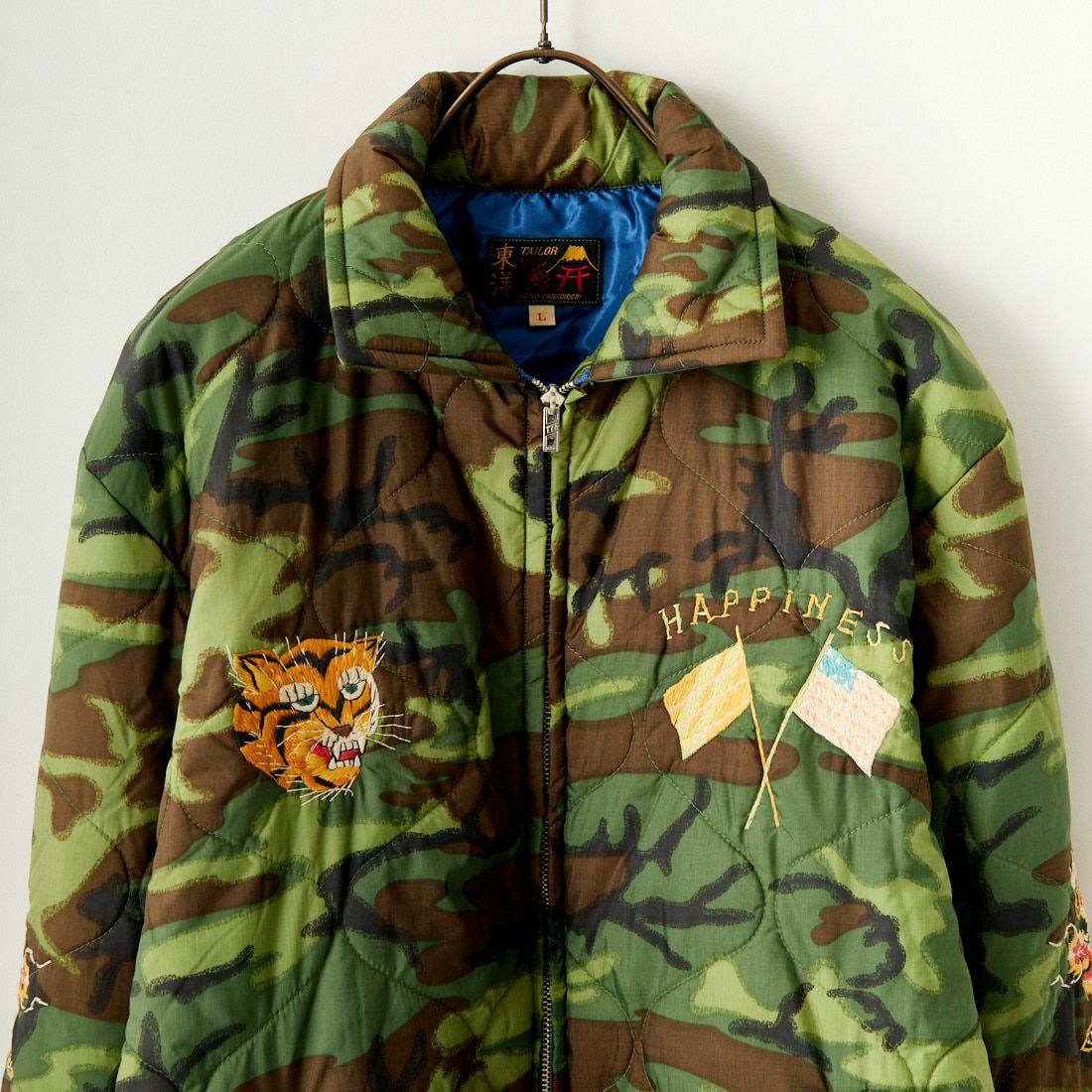 TAILOR TOYO [テーラートウヨウ] ベトナムライナージャケット [TT15396] 198 CAMOUF