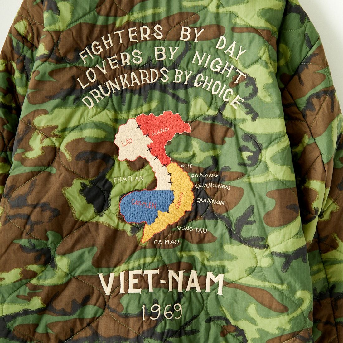 TAILOR TOYO [テーラートウヨウ] ベトナムライナージャケット [TT15396] 198 CAMOUF