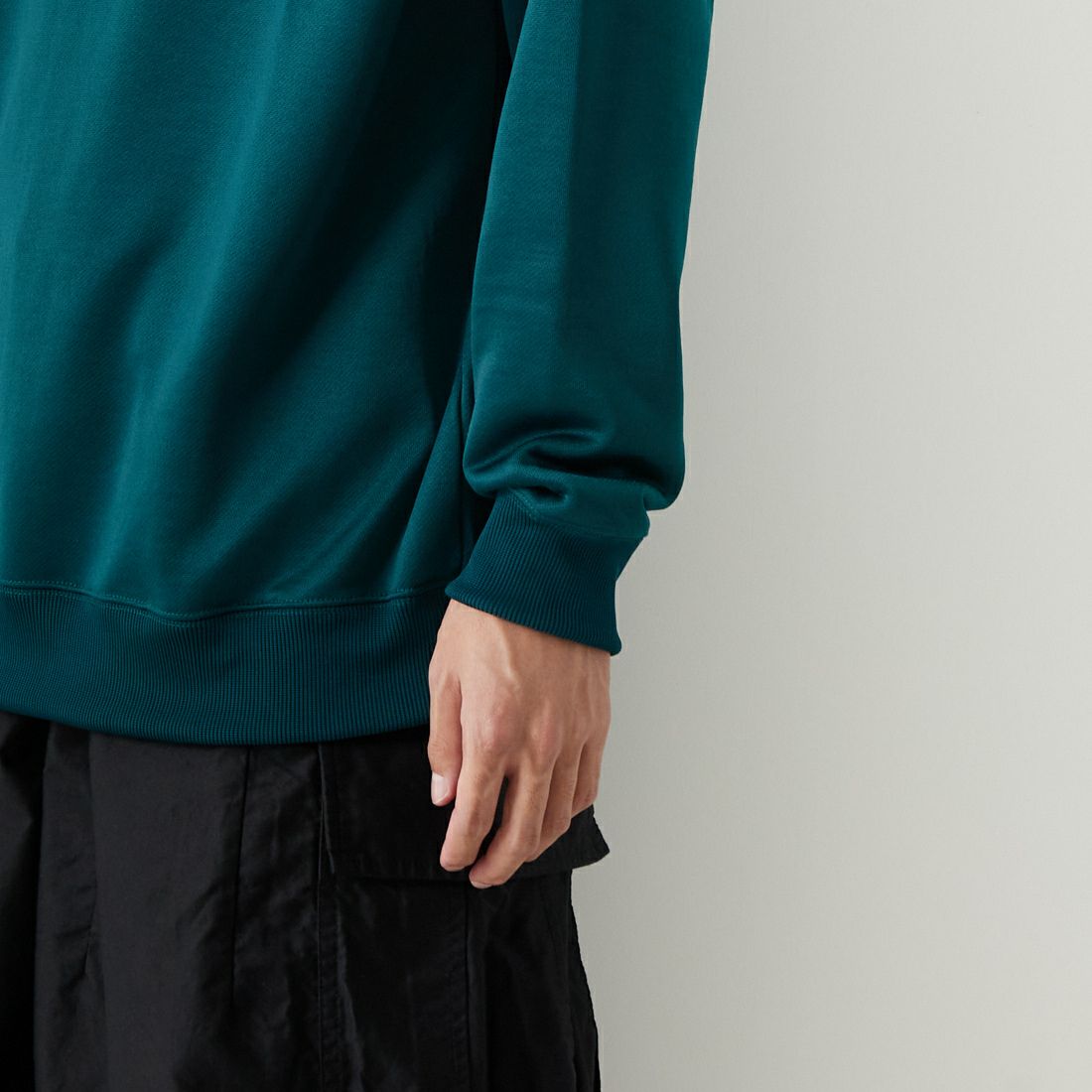 Needles [ニードルズ] ロングスリーブモックネックTシャツ [NS258] A JASPER G