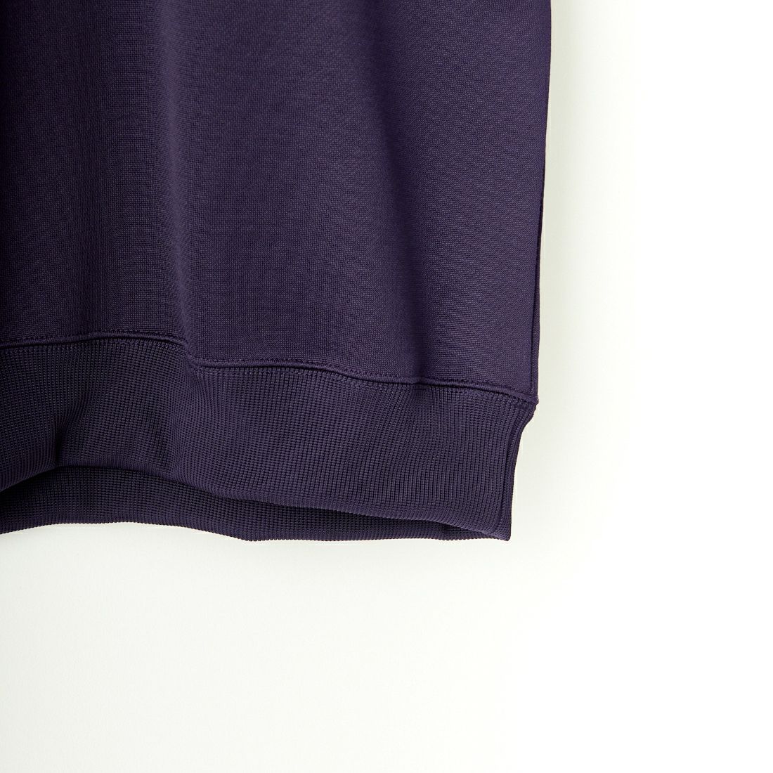 Needles [ニードルズ] ロングスリーブモックネックTシャツ [NS258] B EGGPLANT