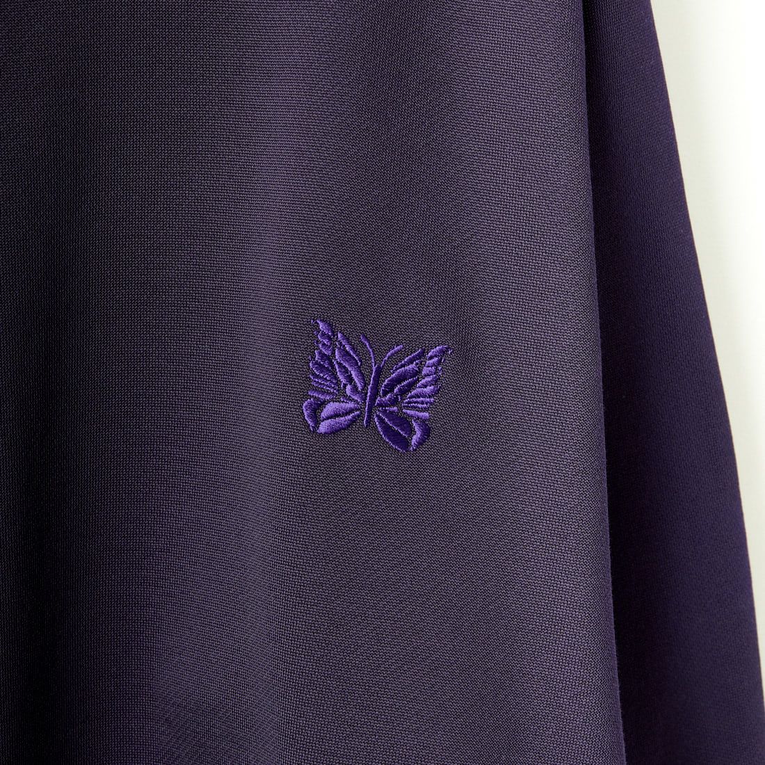 Needles [ニードルズ] ロングスリーブモックネックTシャツ [NS258] B EGGPLANT