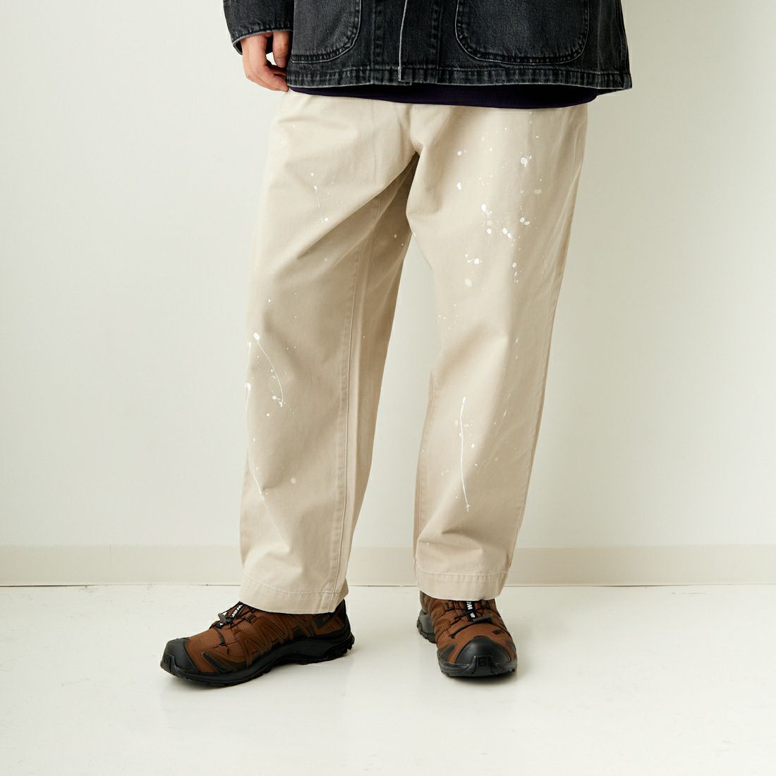 510 BEIGE&&モデル身長：173cm 着用サイズ：S&&