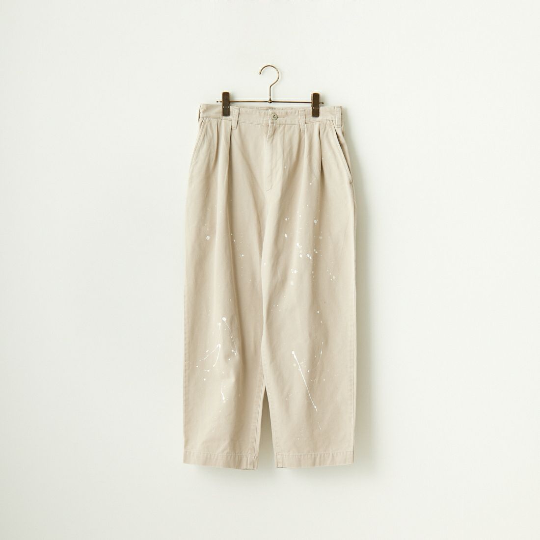 VALTA [ヴァルタ] 別注 タックワイドパンツ [VA23SS3035P-JF] 510 BEIGE