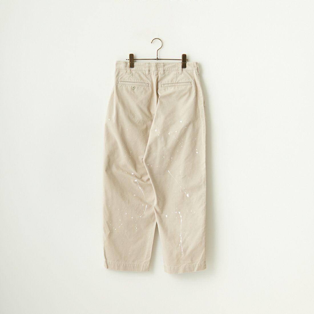 VALTA [ヴァルタ] 別注 タックワイドパンツ [VA23SS3035P-JF] 510 BEIGE