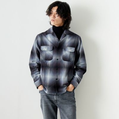 PENDLETON [ペンドルトン] オープンカラーチェックシャツ [3475-3017