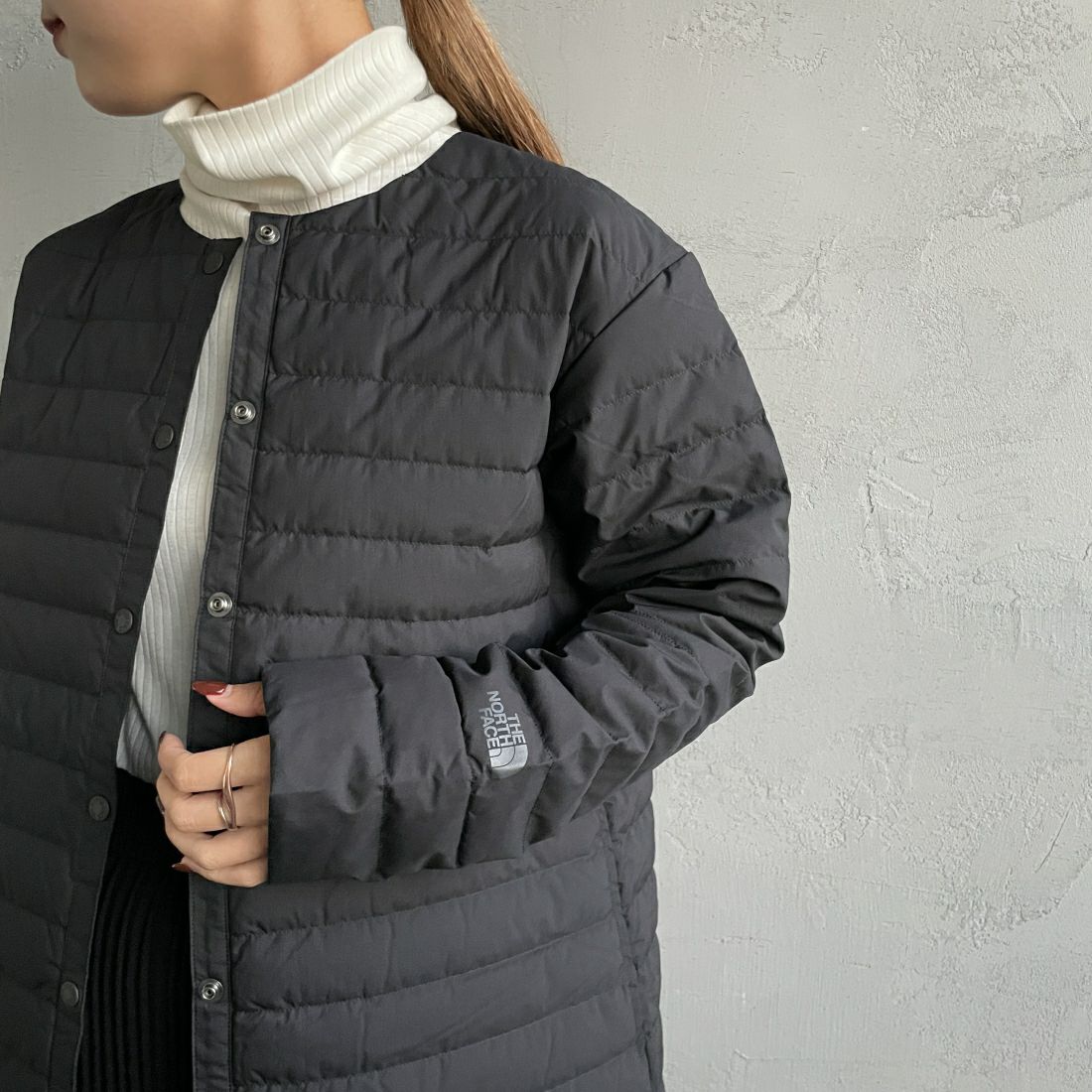 THE NORTH FACE [ザ ノースフェイス] ウィンドストッパーゼファーシェルコート [NDW92263] K ﾌﾞﾗｯｸ